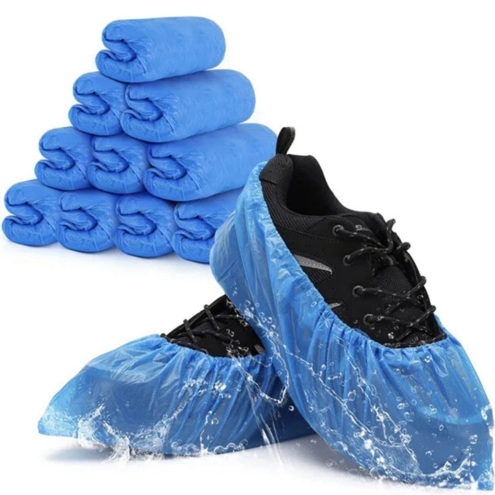 100 Pack Disposable Hygienic Boot & Shoe Covers 100 pack(50 Pairs)|Waterproof